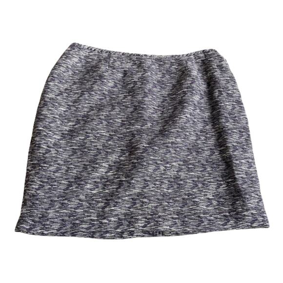 Calvin Klein Womens Skirt Size 20W Purple Black Gray White Tweed Lined NEW - Picture 2 of 8